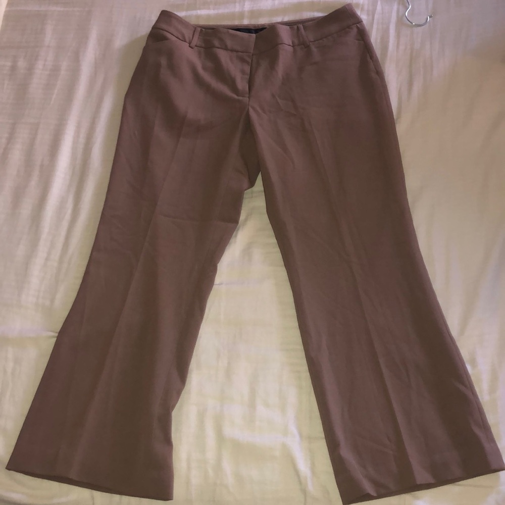apostrophe petite brown dress pants